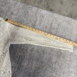 Grecerelle Cream Open Knit Lightweight Boho Cardigan Orange Size M Photo 5