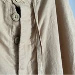 EXPRESS  Women’s Linen Wide Leg Pants Size XL Tan Photo 2