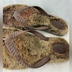 UGG  Australia Women’s Fluffie Brown Sandals Size 7 Photo 4