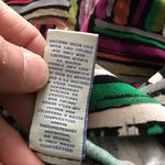 Anthropologie  Odille bright striped velvet skirt Photo 3