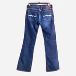 Lucky Brand  Jean 4 27 Dayton Sweet N Low Flare Blue Ol Redwood Photo 5
