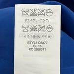 J.Crew Blue Crossover Faux Wrap Mini Skirt 6 Photo 5