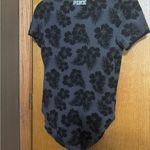 PINK - Victoria's Secret Floral Black Bodysuit from Victoria Secret pink Photo 2