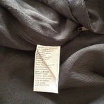 Lucca Couture LUCCA Rylie Cropped Pant Trouser Button Side Slit Hem Ebony Black. Size XS Photo 4