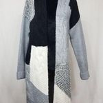 Vertigo  long open front block cardigan/duster Photo 0