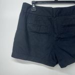 Loft Ann Taylor  Women’s Shorts Size 4 Black Chino Style 3.5” Inseam 33” Waist Photo 3