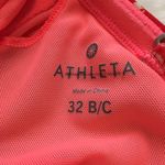 Athleta | Martina Bandeau Red Boho Tankini Top Photo 7