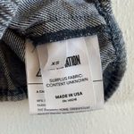 Reformation Crop Top Blue-Grey Chambray Ruffled Off Shoulder Crop Top Sz XS GUC Photo 8