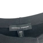 Universal Standard NWT Black Aura Sweatshirt 4XS 0 black cozy comfy soft casual Photo 3