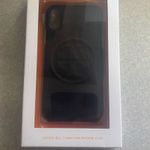 Tory Burch NEW  Black Embroidered Logo Hardshell iPhone Case X/XS Photo 0