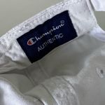 Champion  White Spellout Baseball Cap Hat Photo 3