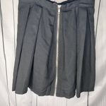Hot Topic  Pleated Zipper Front Goth Indie Sleeze Suspender Skirt Photo 3