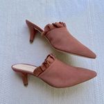 Loeffler Randall NWT  Berkley Suede Mule Kitten Heel Pumps Size 5.5 Photo 2