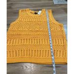Talbots  NWT Orange top vest size large Photo 4
