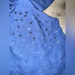 PINK - Victoria's Secret Victoria’s Secret pink Blue Long Sleeve Sweatshirt Crewneck Crew sweater Photo 3