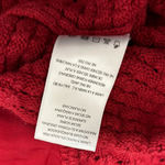 Another Love Red Crochet Top Size M Photo 7