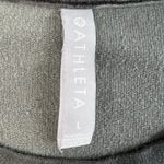 Athleta L Large Sweatshirt Studio to Street Printed Green Camo Terry 509995 Soft Photo 5