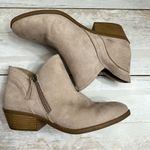 Arizona Jeans Arizona Coachella Women’s Sz 10 Brown Faux Suede Ankle Bootie Western Fallcore Photo 0