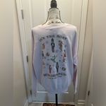 Truself Light Pink Sweatshirt with Christmas Theme Design Size XL Photo 3