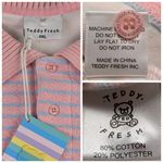 Teddy Fresh  Y2K Pastel Colorblock Knit Polo Sweater 2XL  NWT  F290 Photo 9