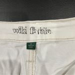 Wild Fable  White High Rise Shorts Photo 4