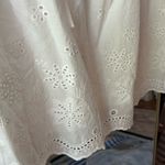 Dress Up  White Eyelet Top Photo 2