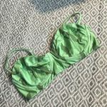 Vix Paula Hermanny  Green Camo Corset Lined Bikini Top Size Large Photo 0