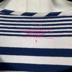 Vineyard Vines  Blue Stripe Short Sleeve Shift Maxi Dress Sz.S Photo 3