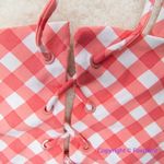 ONIA NEW Raquel Barbiecore pink gingham check raquel one piece swimsuit, size XL Photo 6