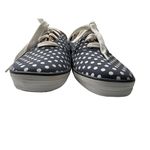 Keds Women's Navy Blue White Polka Dot Canvas Sneakers Shoes Sz 9 Photo 7