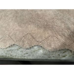 Women's Unbranded Light Pink Fuzzy Knit Sweater with Pearl Embellishment PTP 20 Size M Photo 4