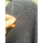 Nic+Zoe  Sweater Womens Medium Blue Linen Blend Knit Long Sleeve Pullover B63 Photo 2
