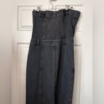 KOURT Denim Midi Dress Blue Size M Photo 1