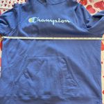 Champion Blue Powerblend Hoodie Women’s Size XL Photo 5