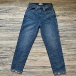 Madewell The Momjean in Downey Wash Size 25 Mom Jean Rigid Denim High Rise Photo 1