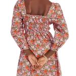 J.Crew Liberty Meadow Song Cinched-Waist Cotton Mini Dress Size 8 Photo 1