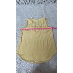 Amanda Uprichard Small Butter Yellow 100% Silk Tank Top Flowy Lightweight Photo 4