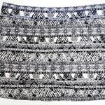 Source Unknown Black and White Patterned Skort Size Large Photo 1