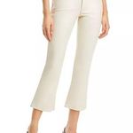 Good American Better Than Leather Mid Rise Cropped Mini Bootcut Jeans Size 22 Photo 0