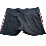 Adidas  Women’s Compression Running Shorts Black Pink Stripes Size 2XL Photo 5