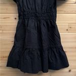 Anthropologie Size Medium Black The Somerset Mini Tiered Cocktail Party Dress Photo 8