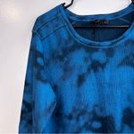 Seven7 NWT  Blue Tie-Dye Long Sleeve Thermal w/ Rhinestone Wings Y2K Size XL Photo 4