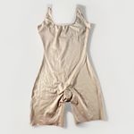 Spanx  Open Bust Mid Thigh Bodysuit Shapewear Nude Beige Large‎ L Firm Control Photo 1