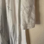 Aria  White Floral Long Sleeve Nightgown size small Photo 2