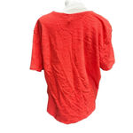 Old Navy women's XL v-neck salmon blouse with tie in the front Photo 1