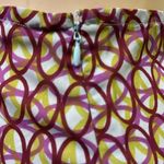 Free People  Chiffon Lightweight Printed Zip Back Imported Midi Skirt Juniors 3 Photo 3