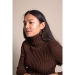 Rachel Comey ππ Baby Factor Earrings ~ Brown Tortoise NWT Photo 2