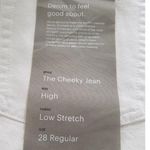 Everlane The 90's Cheeky Straight Leg Jean in Bone Womens Denim Pants Size 28 Photo 6