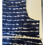 Athleta Santorini Thera Print Dress Tie Dye Blue Stripe Navy Blue Plus Size 2X Photo 8