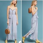 Anthropologie Maeve Striped Jumpsuit Photo 1